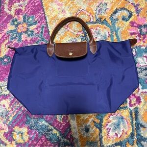 Longchamp purple bag
